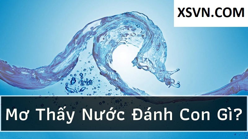 Mơ thấy nước đánh con gì? Mơ thấy nước là điềm gì? 3 Chọn con số đẹp cho giấc mơ thấy nước