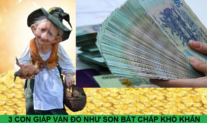 Nửa cuối năm nay: 3 Con giáp vận đỏ như son bất chấp khó khăn