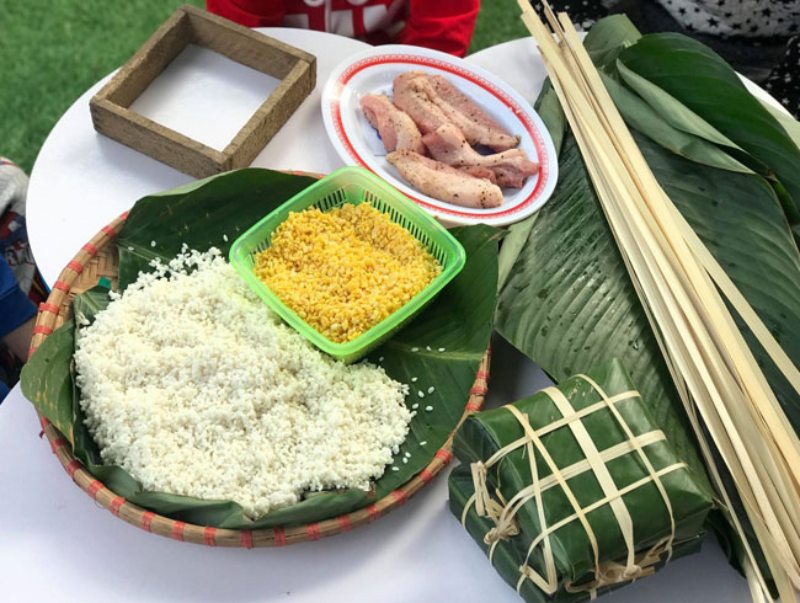 Mơ thấy bánh chưng đánh con gì? Mơ thấy gói bánh chưng 2 Mơ thấy gói bánh chưng