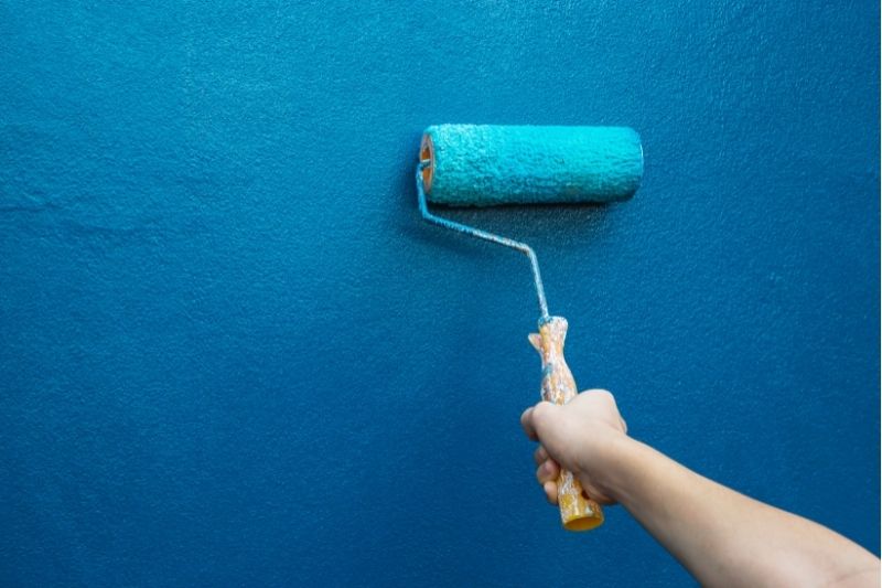 Mơ thấy sơn nhà màu xanh