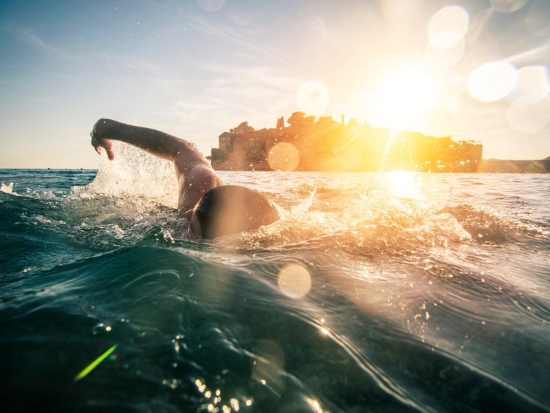 mơ thấy bơi trong nước 2