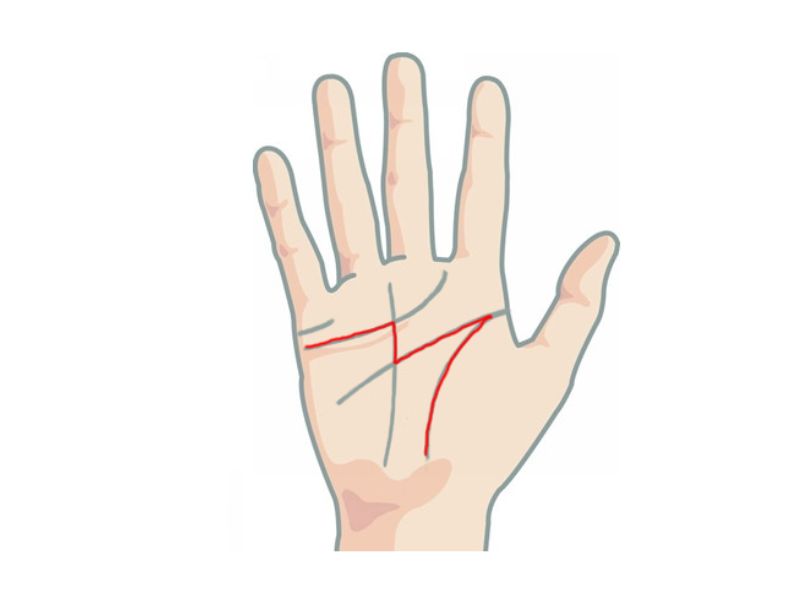 Đường chỉ tay chữ M 1