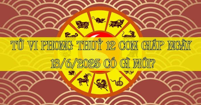 Tử vi phong thuỷ 12 con giáp ngày 13/6/2025-5