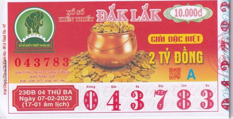 Đại lý vé số Đắk Lắk bán vé số miền nào? Đại chỉ nào uy tín 3 Top đại lý vé số Đắk Lắk đáng chú ý