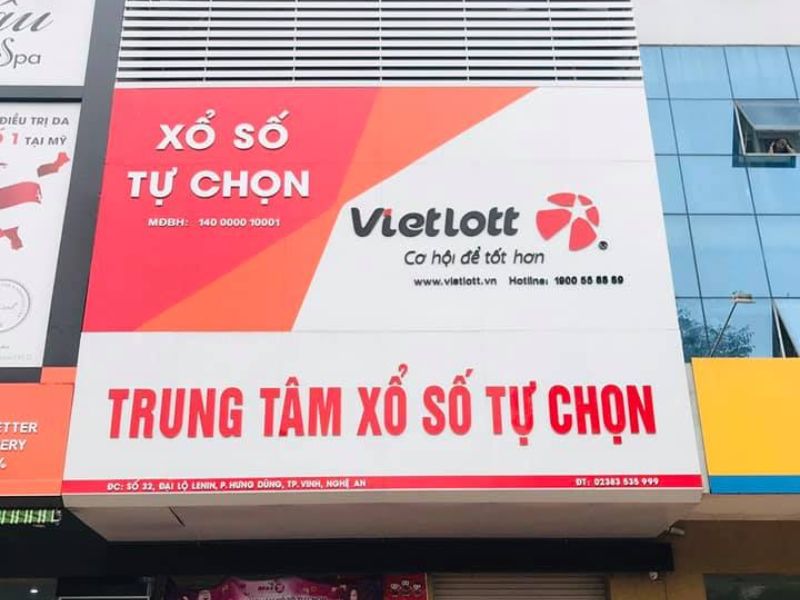Đại lý vé số Nghệ An Vietlott