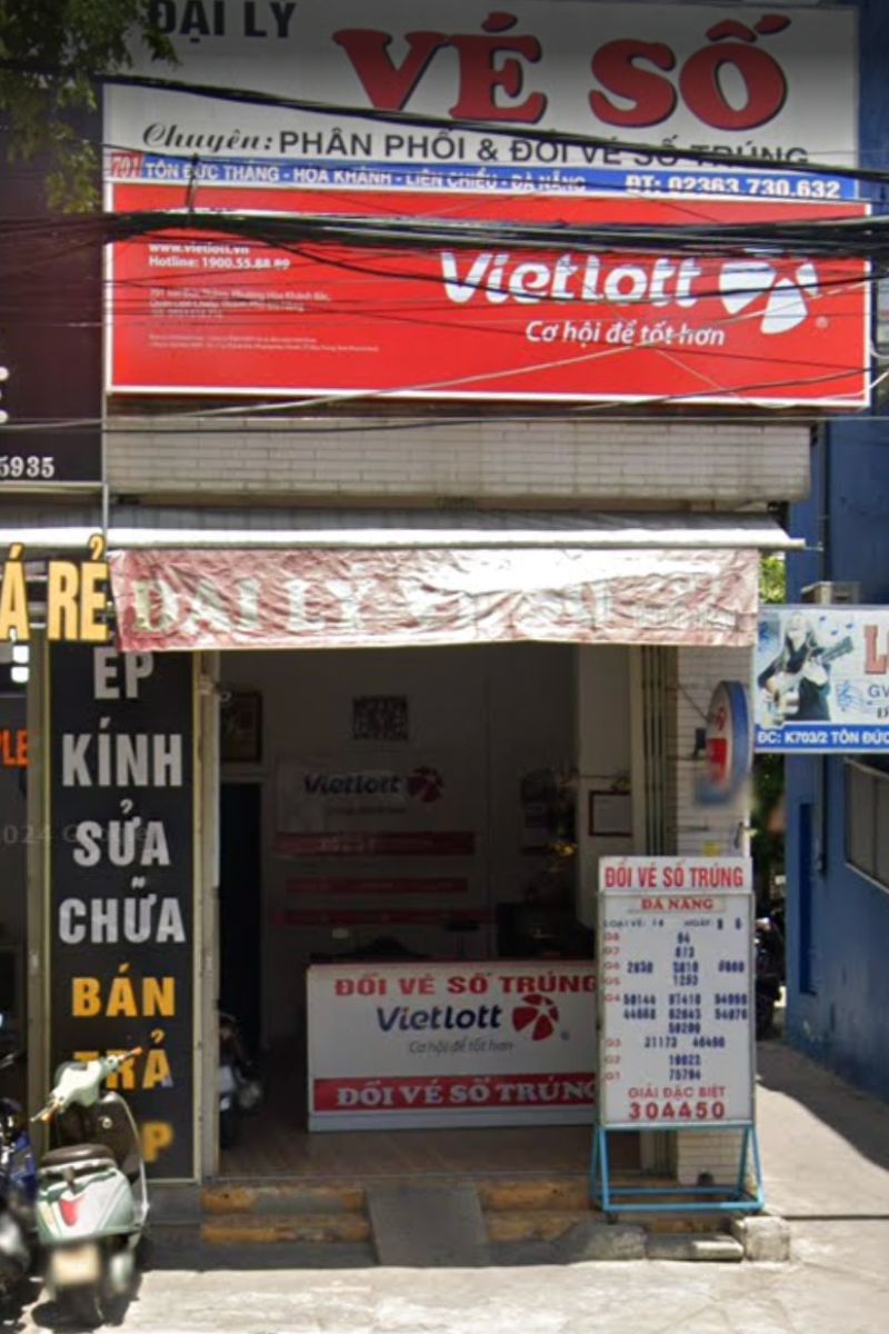 Đổi vé số trúng ở Đà Nẵng 4