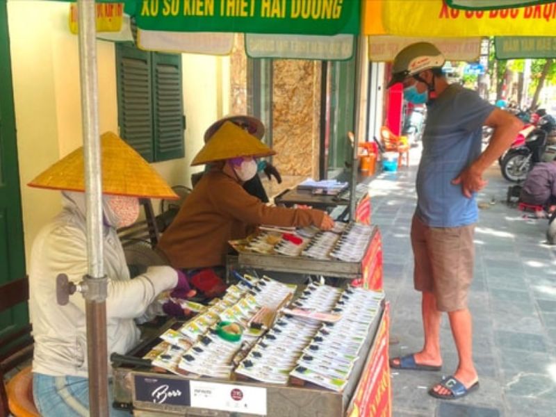 Đổi vé số trúng ở Hải Dương tại các đại lý