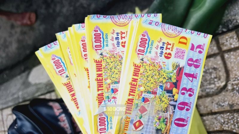 đổi vé số trúng ở huế 1