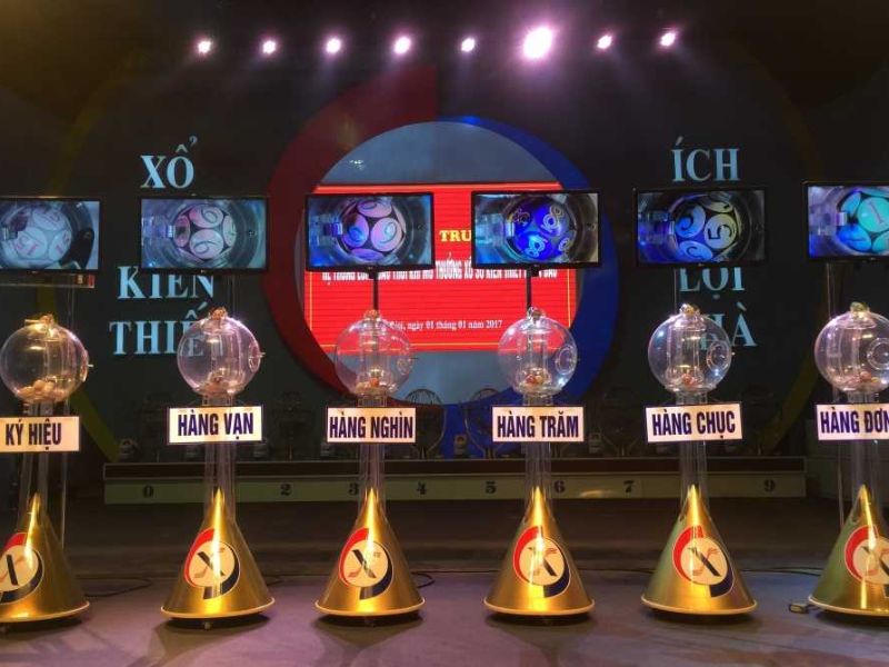 Đổi vé số trúng ở Hưng Yên 4