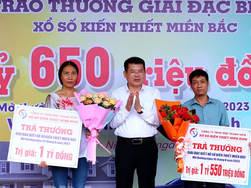 Đổi vé số trúng ở Ninh Bình tại công ty XSKT