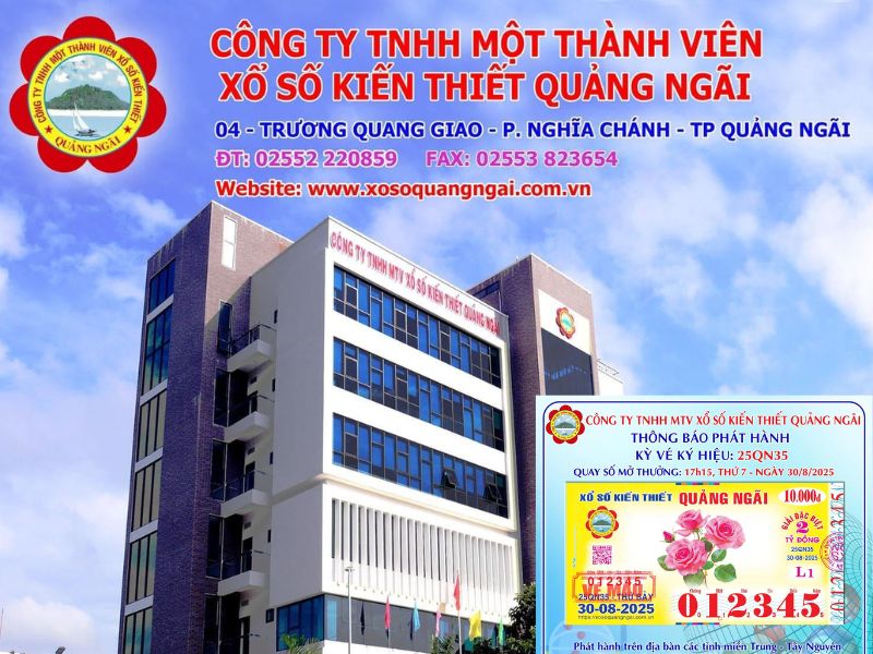 Đi đâu và làm gì khi muốn đổi vé số trúng ở Quảng Ngãi? 2 Đổi vé số trúng ở Quảng Ngãi - Công ty XSKT Quảng Ngãi