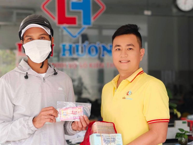 Đi đâu và làm gì khi muốn đổi vé số trúng ở Quảng Ngãi? 3 Đổi vé số trúng ở Quảng Ngãi - công ty Lên Hương