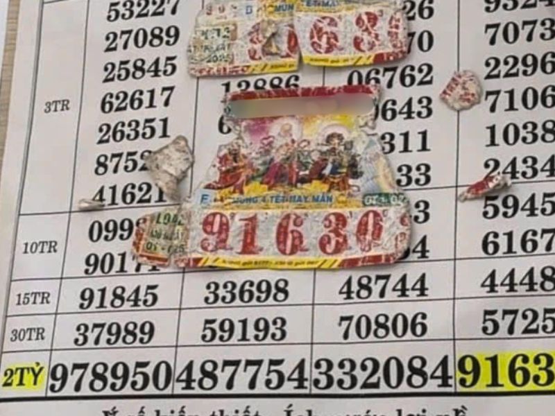 đổi vé số trúng ở Tây Ninh 1