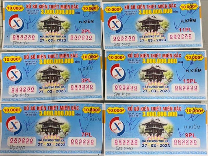 Đổi vé số trúng ở Thái Nguyên xổ số miền Bắc