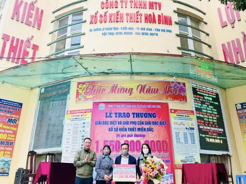 Đại lý vé số Hoà Bình 1