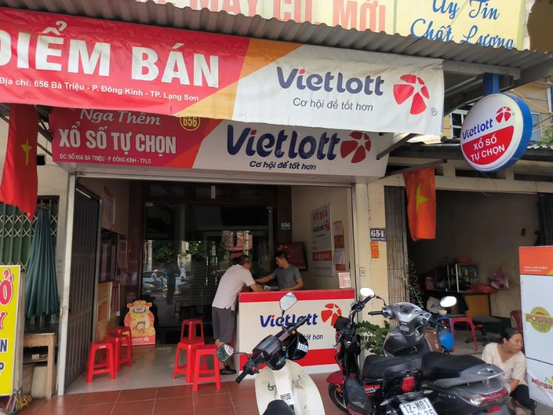 Top đại lý vé số Lạng Sơn được “trọn điểm” từ cộng đồng người chơi 1 Đại lý vé số Lạng Sơn Vietlott