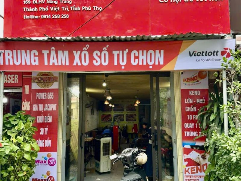 Đại lý vé số Phú Thọ Vietlott