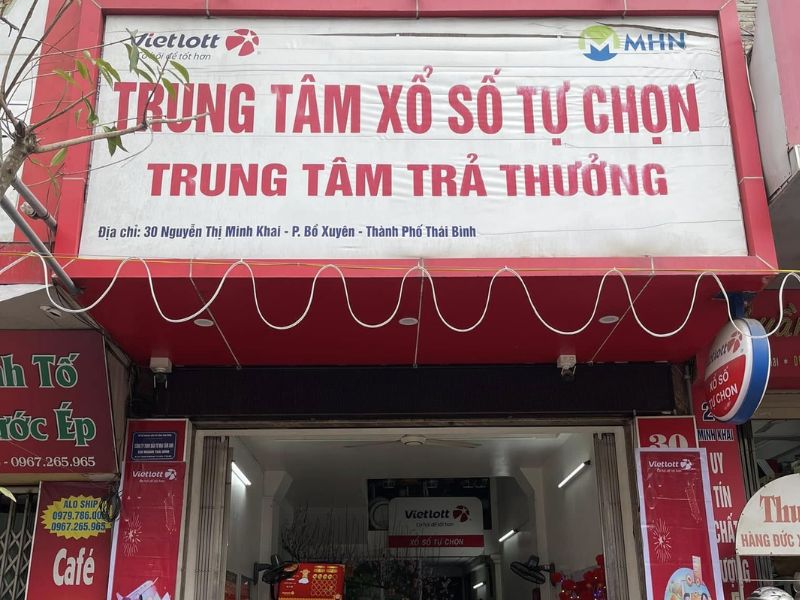 Đại lý vé số Thái Bình Vietlott