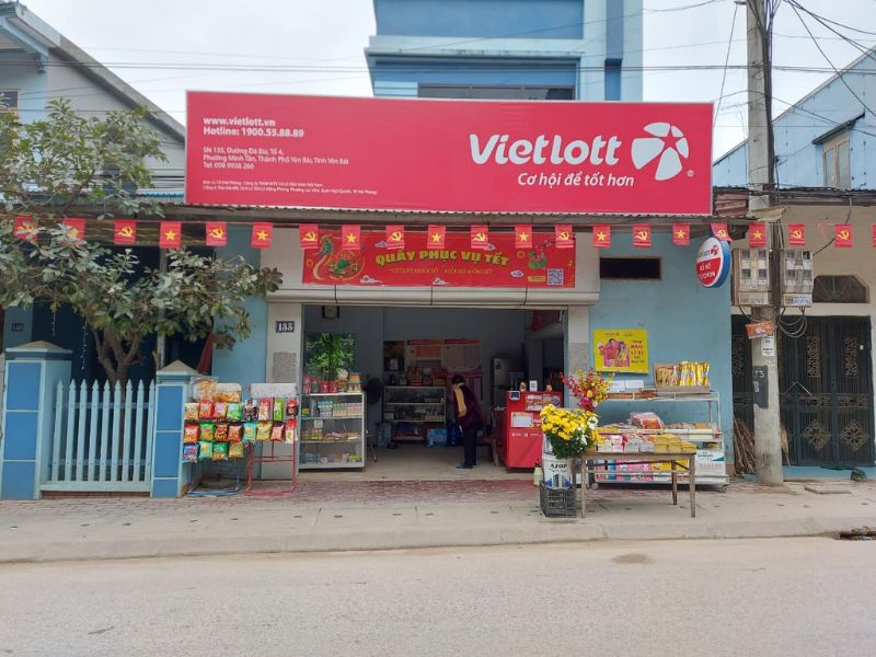 Đại lý vé số Yên Bái bán Vietlott