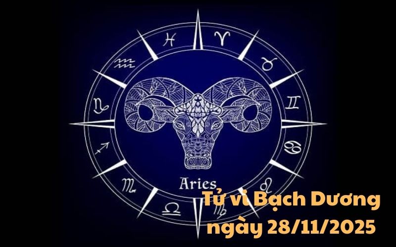 Tử vi cung Bạch Dương ngày 28/11/2025