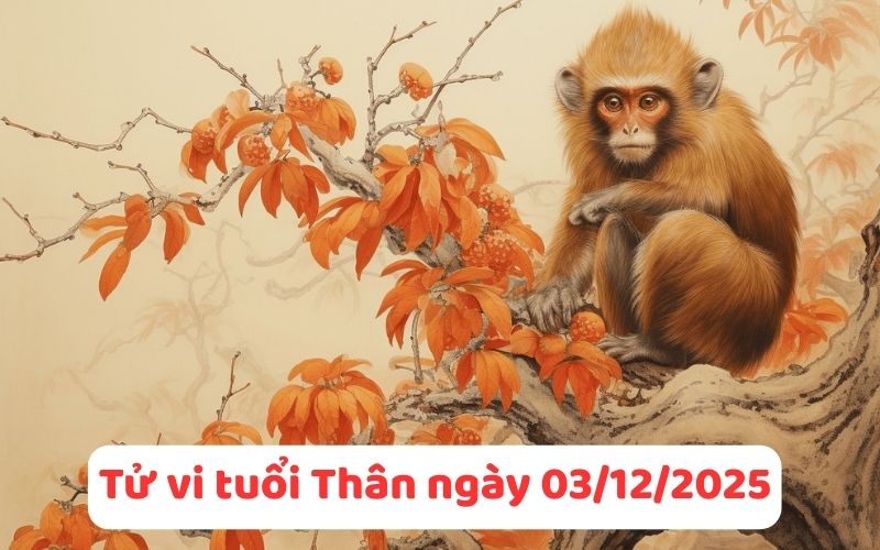 Phân tích tử vi 12 con giáp ngày 03/12/2025, tình duyên - tài lộc 9 Tử vi 12 con giáp ngày 03/12/2025.
