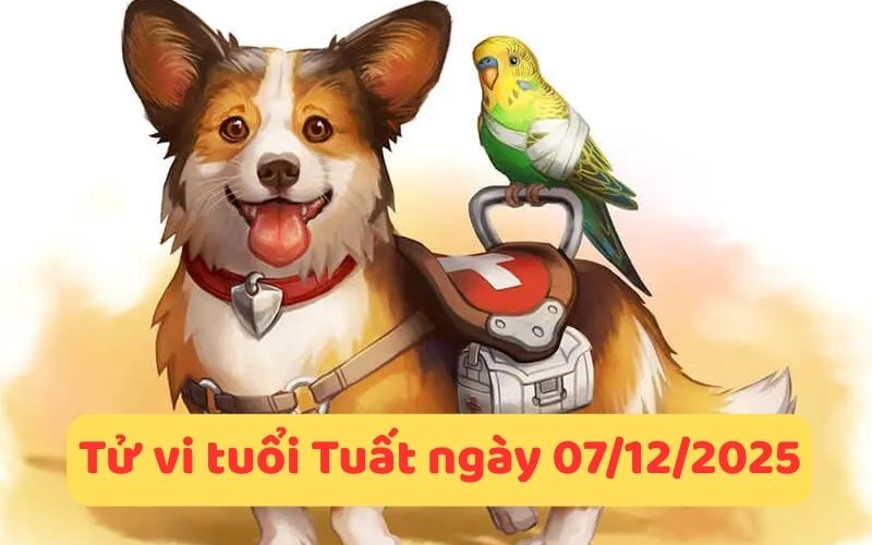 Tử vi 12 con giáp ngày 07/12/2025