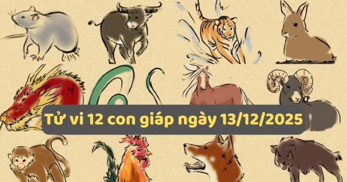 tu-vi-12-con-giap-ngay-13-12-2025 Xem tử vi 12 con giáp ngày 13/12/2025 chi tiết tuổi