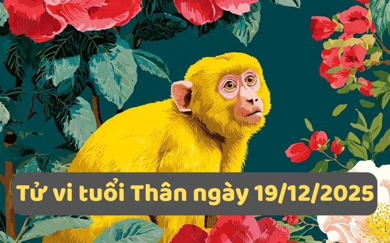 Luận tử vi 12 con giáp ngày 19/12/2025