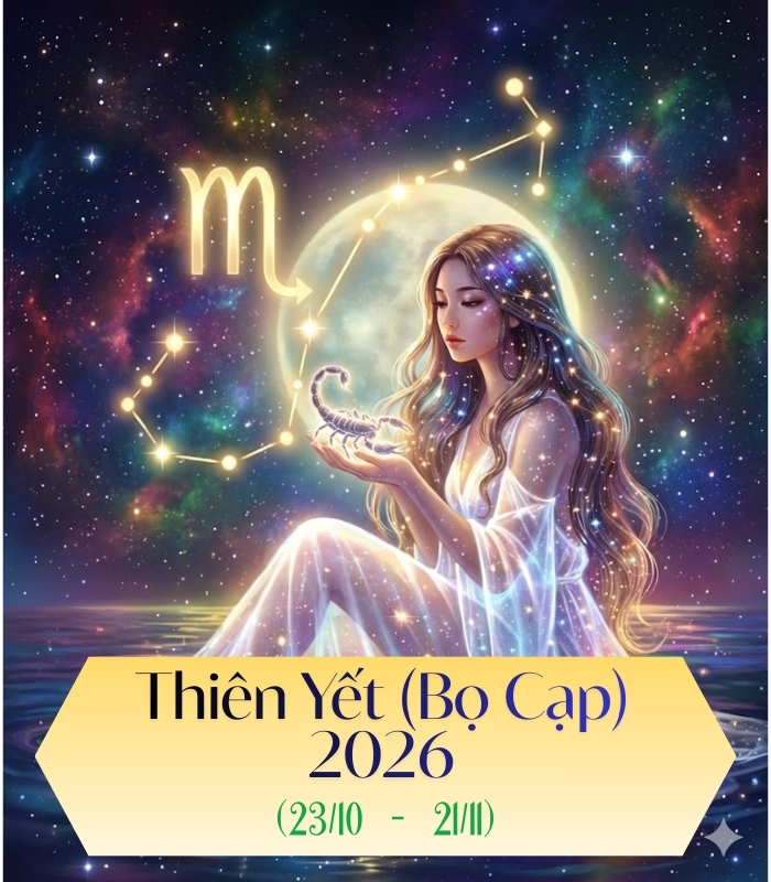 Trọn bộ tử vi 12 cung hoàng đạo 2026 chi tiết vận hạn và lời khuyên 11 Tử vi 12 cung hoàng đạo 2026 - Bọ Cạp