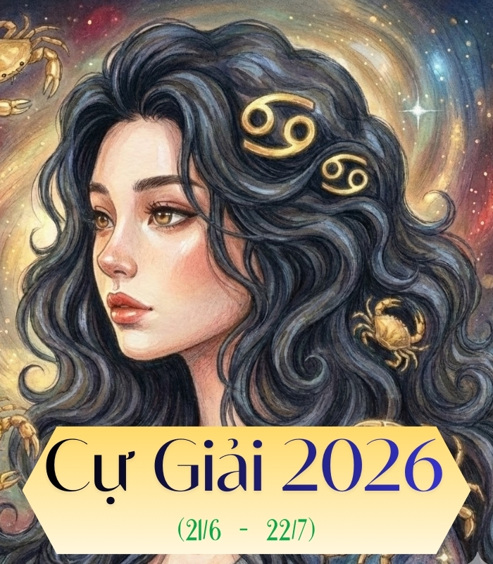 Trọn bộ tử vi 12 cung hoàng đạo 2026 chi tiết vận hạn và lời khuyên 7 Tử vi 12 cung hoàng đạo 2026 - Cự Giải
