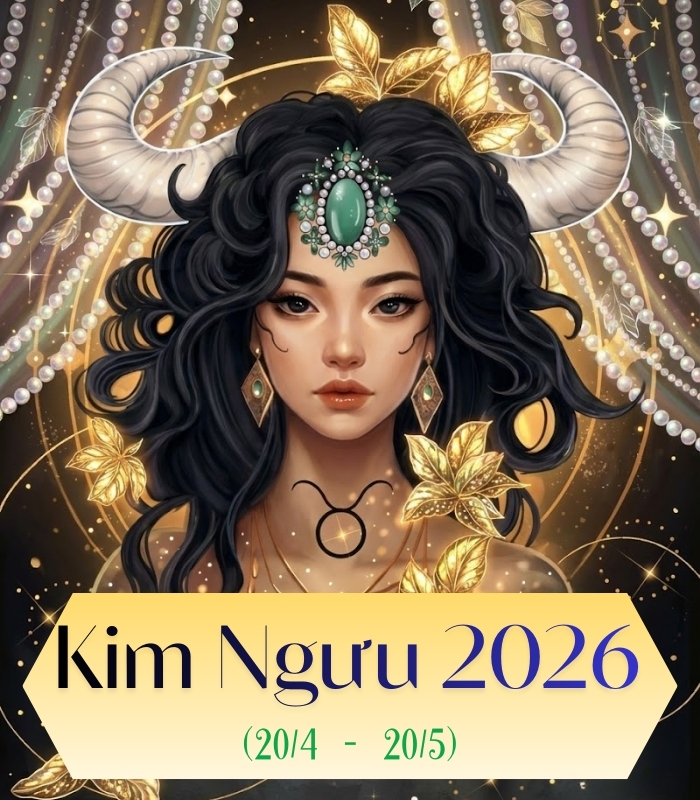Trọn bộ tử vi 12 cung hoàng đạo 2026 chi tiết vận hạn và lời khuyên 5 Tử vi 12 cung hoàng đạo 2026 - Kim Ngưu