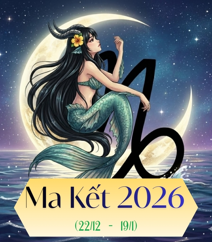 Trọn bộ tử vi 12 cung hoàng đạo 2026 chi tiết vận hạn và lời khuyên 1 Tử vi 12 cung hoàng đạo 2026 - Ma Kết