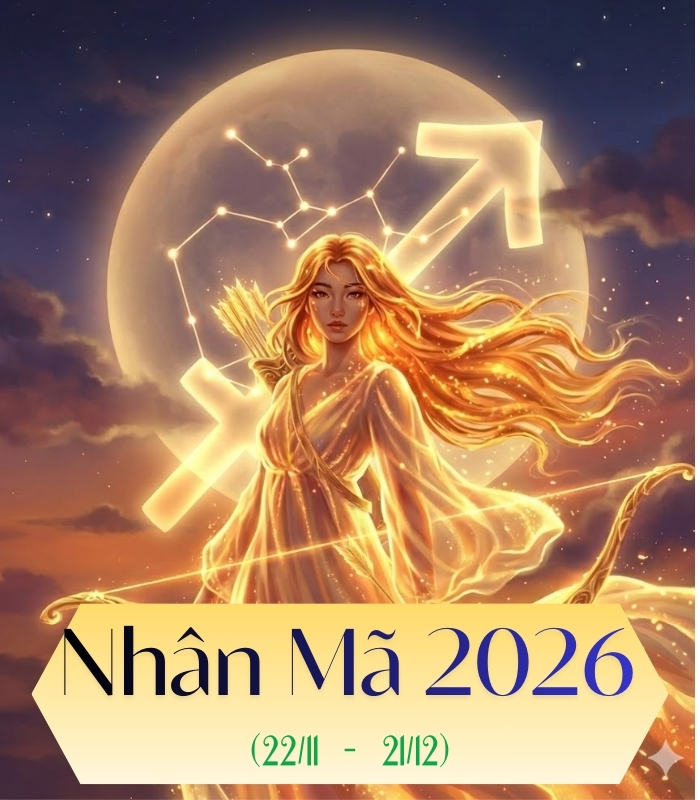 Trọn bộ tử vi 12 cung hoàng đạo 2026 chi tiết vận hạn và lời khuyên 12 Tử vi 12 cung hoàng đạo 2026 - Nhân Mã