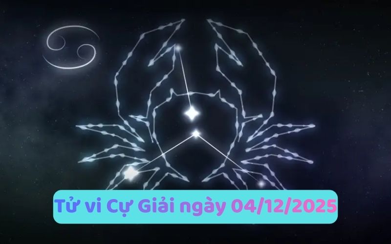 Tử vi 12 cung hoàng đạo ngày 04/12/2025