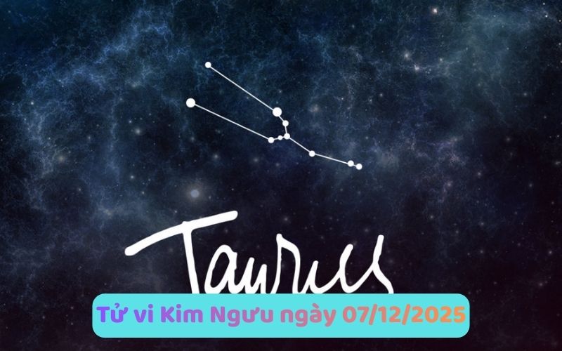 Tử vi 12 cung hoàng đạo ngày 07/12/2025