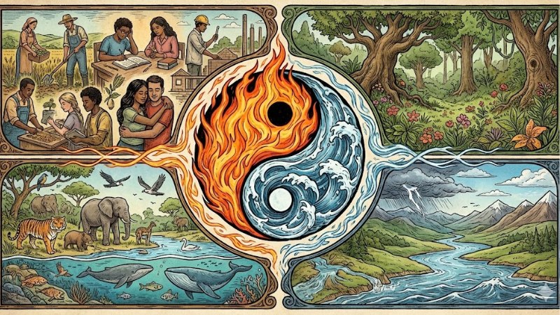 Bính ngọ 2026 - Năm "Nước trên trời": Ai đắc lộc và cách biến “nước” thành “tiền” 1 Bính Ngọ 2026 nguồn năng lượng